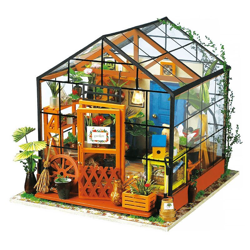 DIY Miniature Flower Garden - PuzelCraft