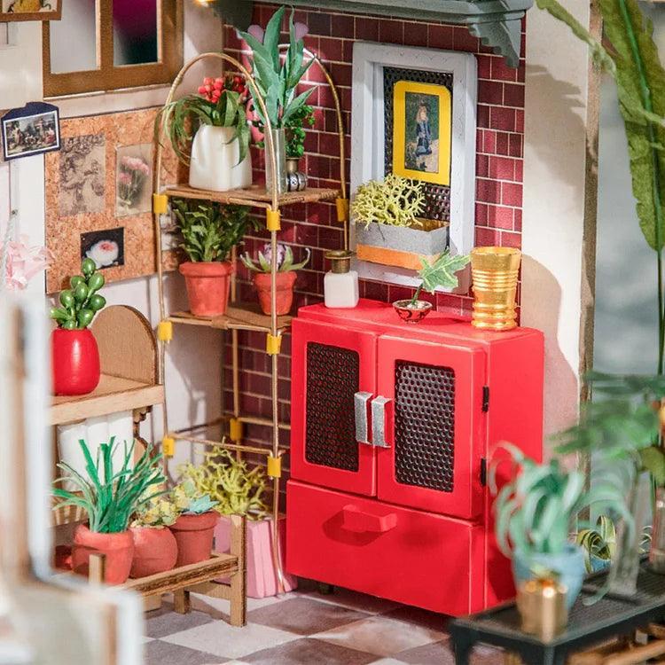 DIY Miniature House Flower Shop - PuzelCraft