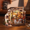 Rolife No.17 Cafe Miniature House Kit DG162 3D Wooden Building Toys For Gifts - PuzelCraft