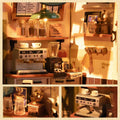 Rolife No.17 Cafe Miniature House Kit DG162 3D Wooden Building Toys For Gifts - PuzelCraft