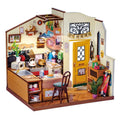 Happy Kitchen Dollhouse Minature - PuzelCraft